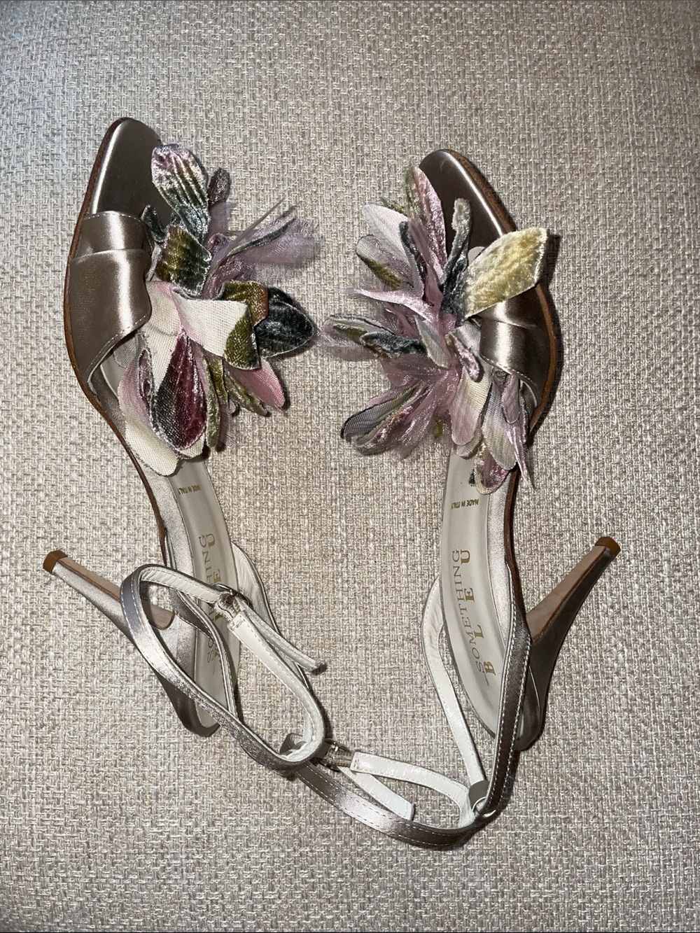 NWOT BHLDN x Something Bleu Agave Peep-Toe Sandals size 8 - Picture 7 of 8